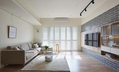 北歐風(fēng)四房單層住宅室內(nèi)裝修設(shè)計(jì)效果圖賞析